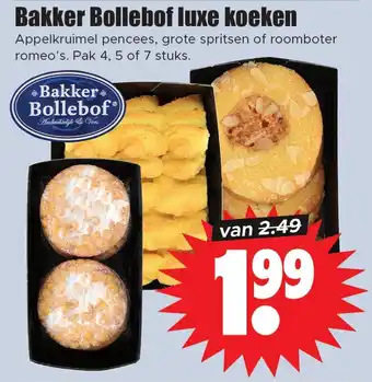 Dirk Bakker Bollebof luxe koeken aanbieding