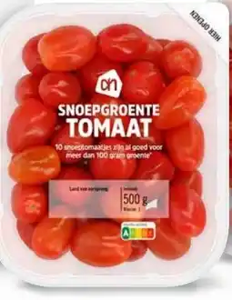 Albert Heijn AH Snoepgroente tomaat aanbieding