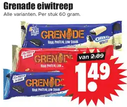 Dirk Grenade eiwitreep aanbieding