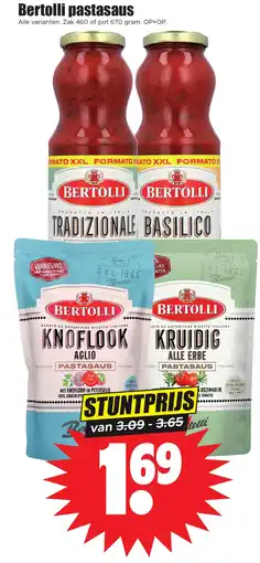 Dirk Bertolli pastasaus aanbieding