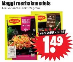 Dirk Maggi roerbaknoedels aanbieding
