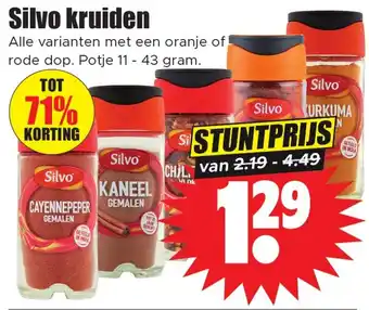 Dirk Silvo kruiden aanbieding