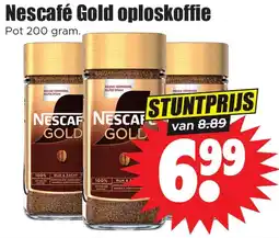 Dirk Nescafé Gold oploskoffie aanbieding