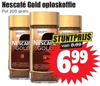 Dirk Nescafé Gold oploskoffie aanbieding
