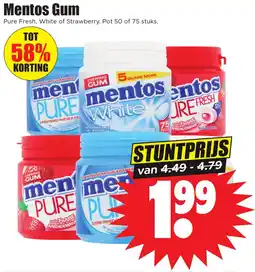 Dirk Mentos Gum aanbieding