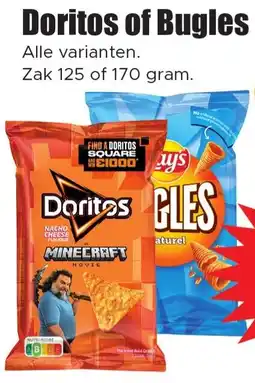 Dirk Doritos of Bugles aanbieding