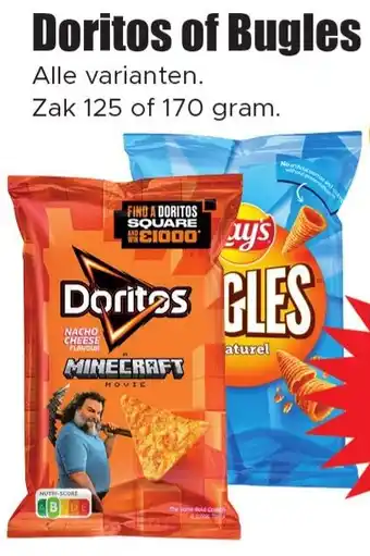 Dirk Doritos of Bugles aanbieding