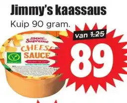 Dirk Jimmy's kaassaus aanbieding