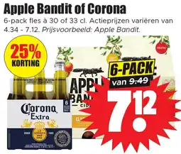 Dirk Apple Bandit of Corona aanbieding