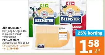 Albert Heijn Alle Beemster aanbieding