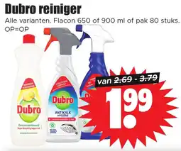 Dirk Dubro reiniger aanbieding