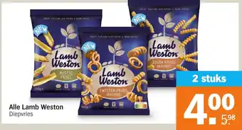 Albert Heijn Alle Lamb Weston aanbieding