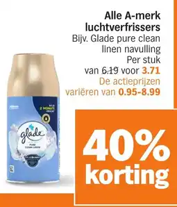 Albert Heijn Alle A-merk luchtverfrissers aanbieding