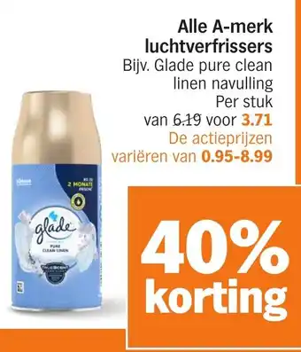 Albert Heijn Alle A-merk luchtverfrissers aanbieding