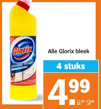 Albert Heijn Alle Glorix bleek aanbieding