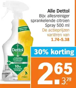 Albert Heijn Alle Dettol aanbieding