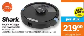 Albert Heijn Shark Robotstofzuiger met dweilfunctie aanbieding