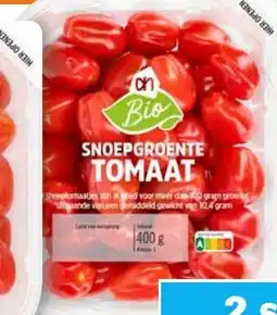Albert Heijn AH Biologische snoepgroente tomaat aanbieding