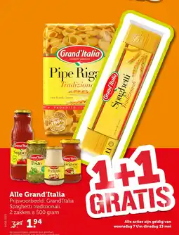 Coop Alle Grand'Italia aanbieding
