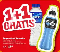 Coop Powerade of Aquarius aanbieding