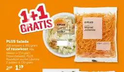 Coop PLUS Salade of Rauwkost aanbieding