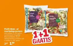 Coop PLUS Wok of roerbakgroenten aanbieding