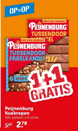 Coop Peijnenburg Koekrepen aanbieding