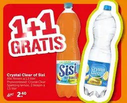 Coop Crystal Clear of Sisi aanbieding