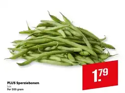 Coop PLUS Sperziebonen aanbieding