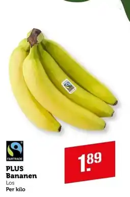 Coop PLUS Bananen aanbieding