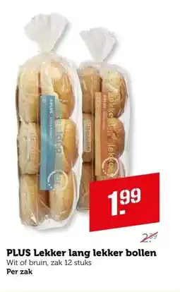 Coop PLUS Lekker lang lekker bollen aanbieding