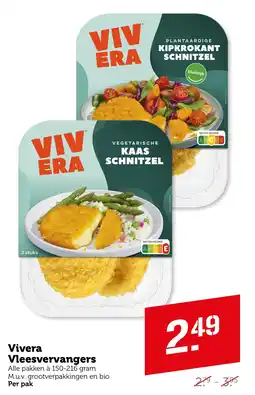 Coop Vivera Vleesvervangers aanbieding