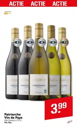Coop Patriarche Vin de Pays aanbieding