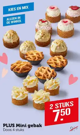 Coop PLUS Mini gebak aanbieding