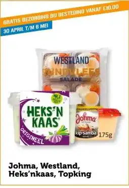 Coop Johma, Westland, Heks'nkaas, Topking aanbieding