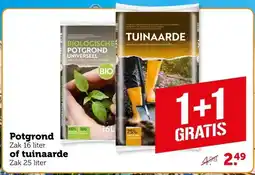 Coop Potgrond of tuinaarde aanbieding