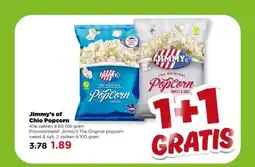 PLUS Jimmy's of Chio Popcorn aanbieding