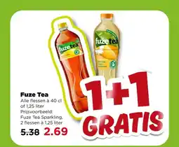 PLUS Fuze Tea aanbieding