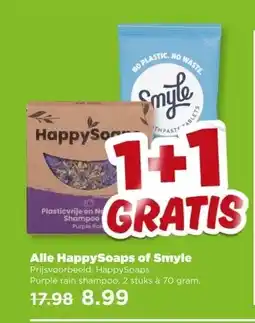 PLUS Alle HappySoaps of Smyle aanbieding