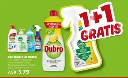 PLUS Alle Dubro of Dettol aanbieding