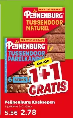 PLUS Peijnenburg Koekrepen aanbieding