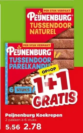 PLUS Peijnenburg Koekrepen aanbieding