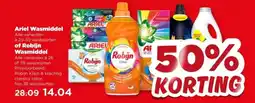 PLUS Ariel Wasmiddel aanbieding