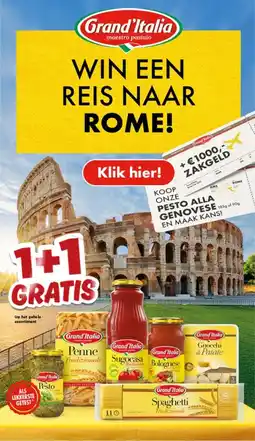 PLUS WIN EEN REIS NAAR ROME! aanbieding