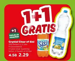 PLUS Crystal Clear of Sisi aanbieding