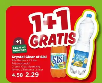 PLUS Crystal Clear of Sisi aanbieding