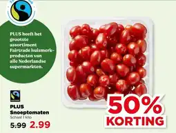 PLUS PLUS Snoeptomaten aanbieding