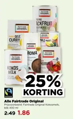 PLUS Alle Fairtrade Original aanbieding
