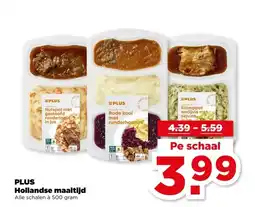 PLUS PLUS Hollandse maaltijd aanbieding