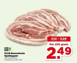 PLUS PLUS Boerentrots Speklappen aanbieding